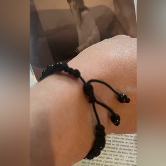 Handmade Taylor Swift The Tortured Poets Department Beaded Bracelet - Adjustable - Picture 6 of 7